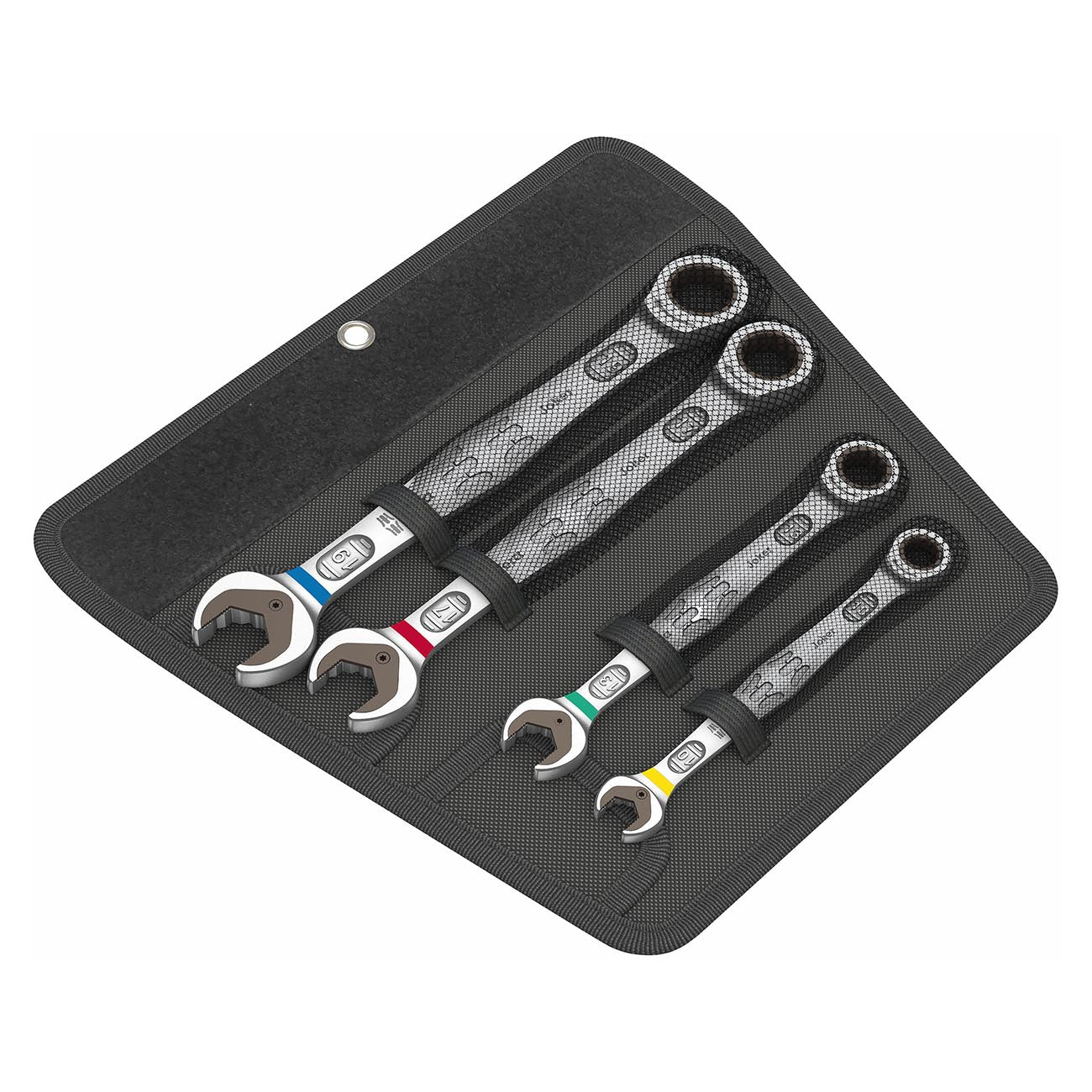 Wera Joker Metric Ratcheting Combination Wrenches (4-piece Set)