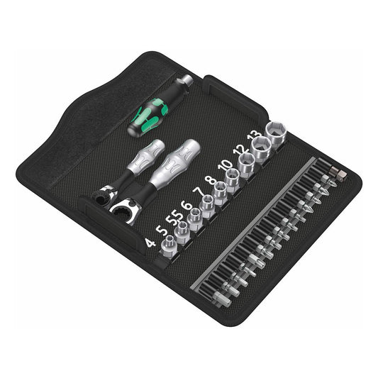 Wera Kompakt Zyklop Mini 2 Metric Socket/bit Driver Set (27-piece Set)