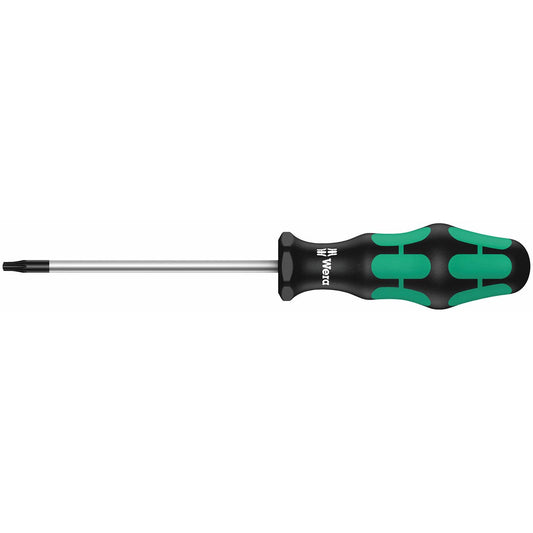 Wera Screwdriver: Tamper-proof Torx Bo Tx #15 X 80mm (with Bore Hole)