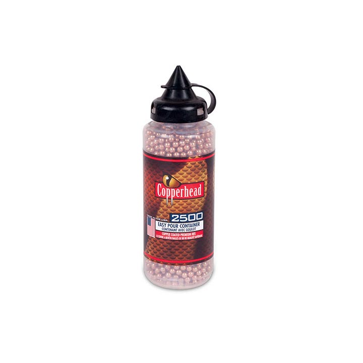 Crosman Copperhead Bbs 4.5 Mm Copper Coated 5.3 Gr. 2500 Count