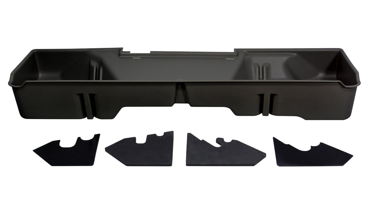 Du-ha Underseat Storage Gun Case '07-'13 Chevrolet/gmc Silverado/sierra Extended Cab (dark Gray)