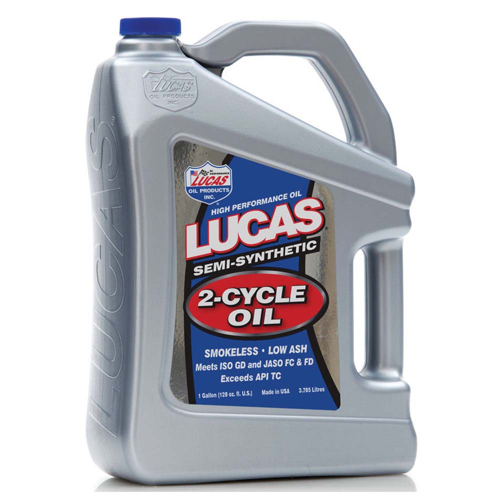 Lucas Oil Semi-synthetic 2-cycle Oil 1 Gallon