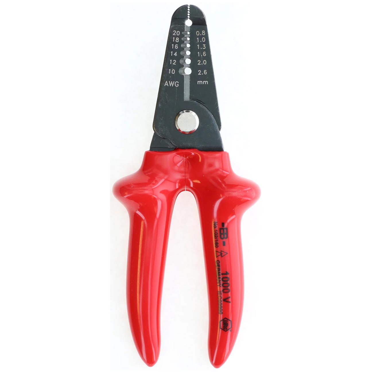 Wiha 10-20 Awg 6.3" Insulated Wire Strippers/cutters