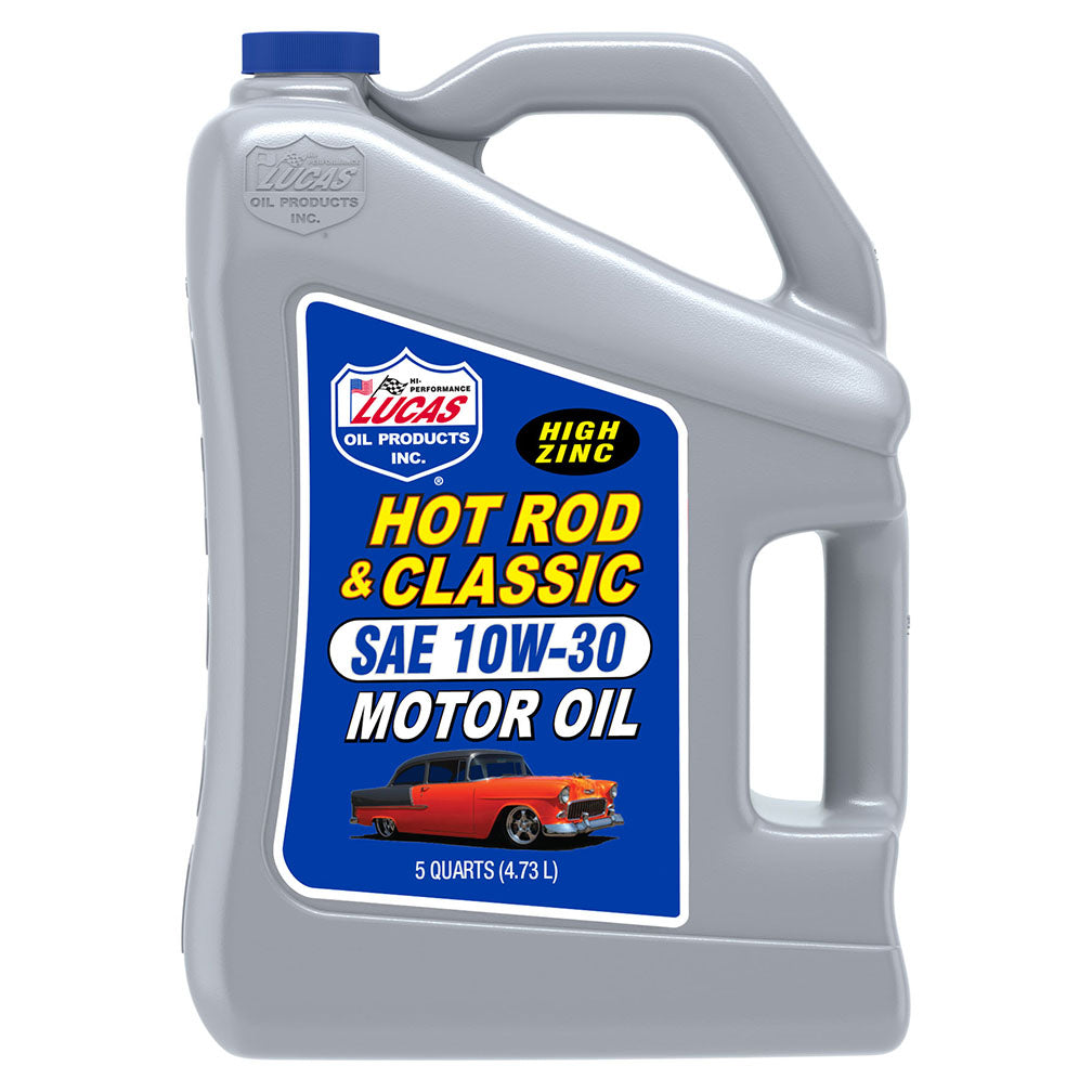 Lucas Oil Sae 10w-30 Hot Rod Oil - 5 Quart