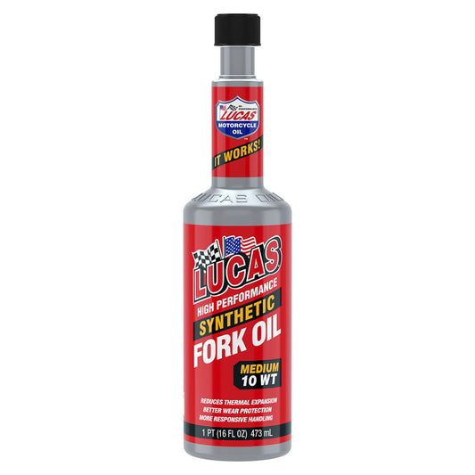 Lucas Oil Synthetic Fork Oil 10 Wt 16 Ounce