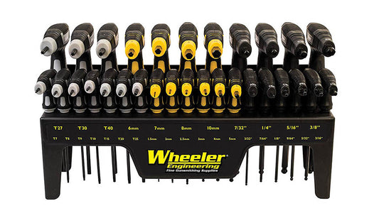 Wheeler 30 Piece Sae/metric Hex And Torx P-handle Set