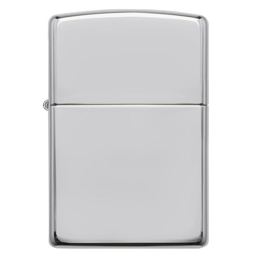 Zippo Windproof Lighter High Polish Sterling Silver Finish Classic Case