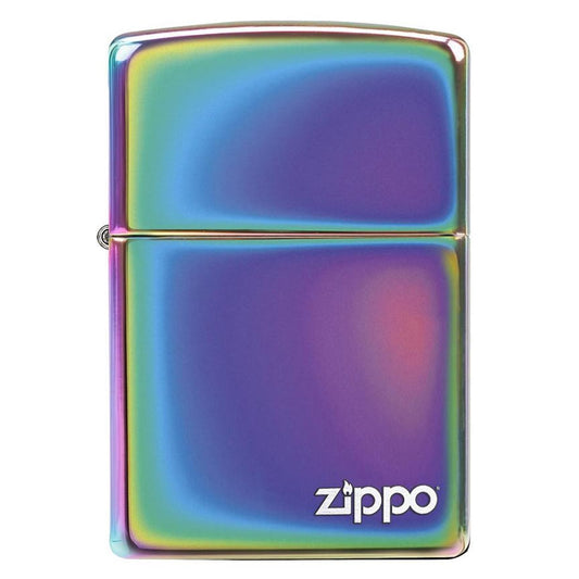 Zippo Windproof Lighter Spectrum Finish W/zippo Logo