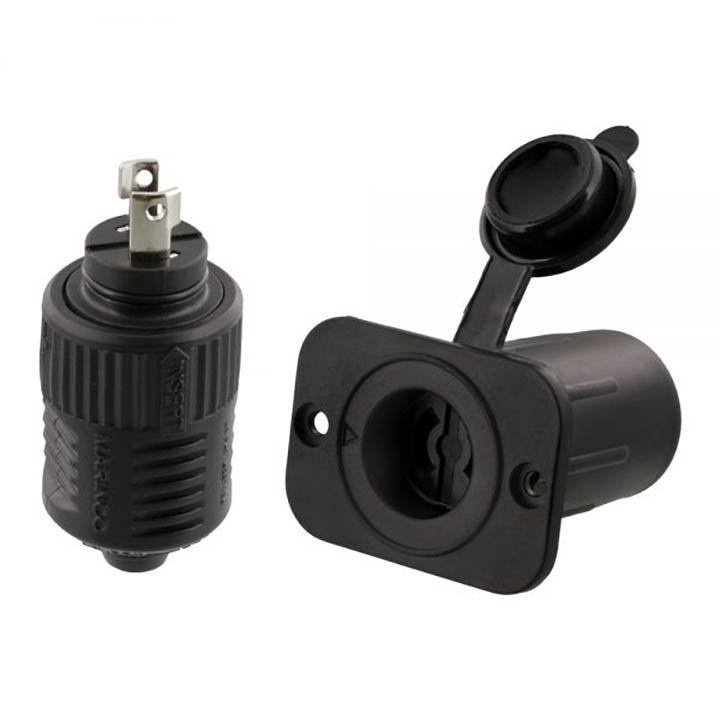 Scotty 12v Downrigger Plug And Receptacle From Marinco®