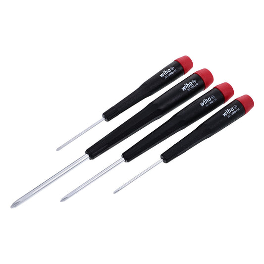 Wiha Precision Phillips Screwdriver Set (4 Piece Set)