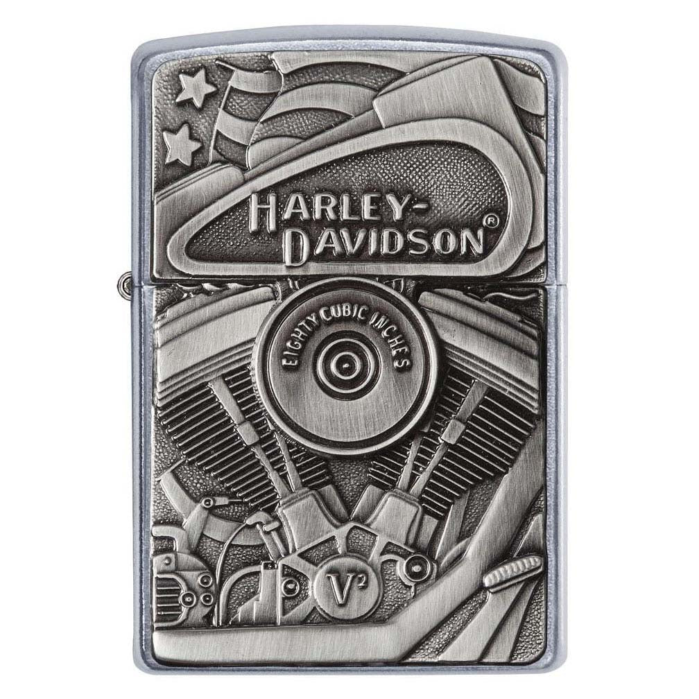 Zippo Harley-davidson Street Chrome Motor Flag