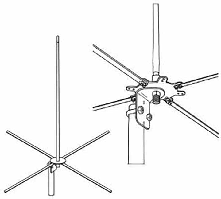 Firestik 45" (114cm) 2-meter Mobile Base Antenna