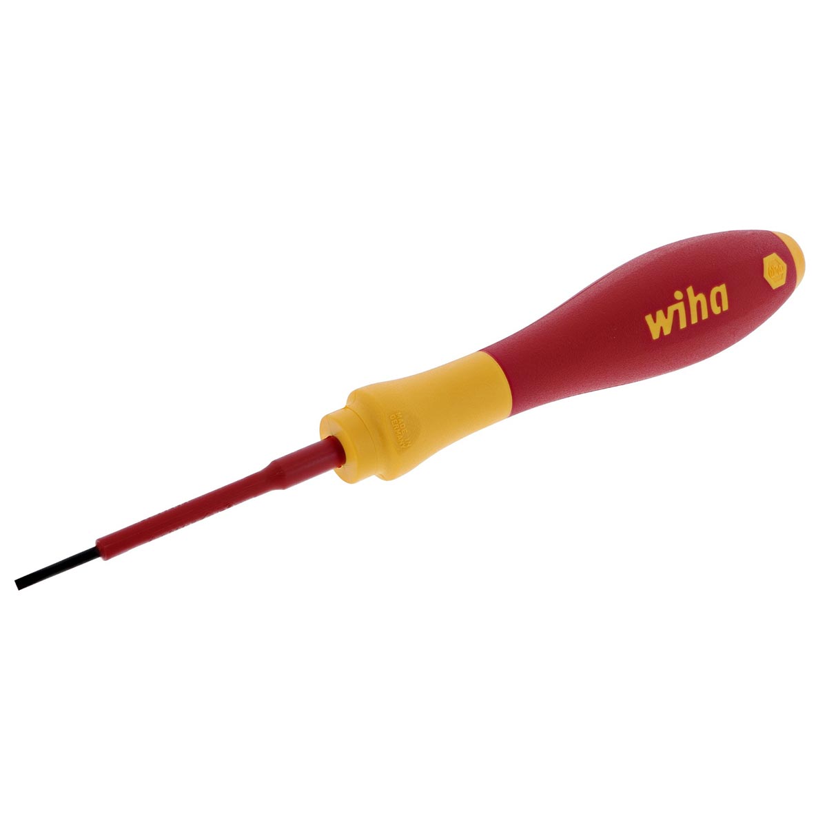 Wiha Insulated Softfinish Slotted Screwdriver 2.0mm X 60mm