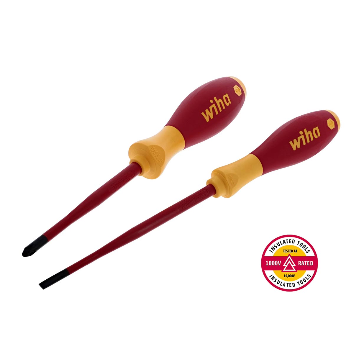 Wiha Insulated Slimline Screwdriver Set (2 Piece Set)