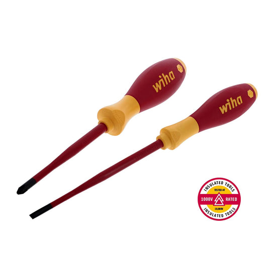 Wiha Insulated Slimline Screwdriver Set (2 Piece Set)