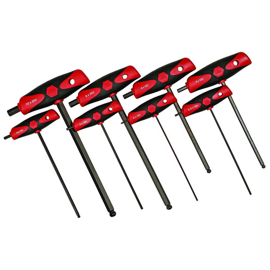 Wiha Metric Hex T-handle Set (8 Piece Set)