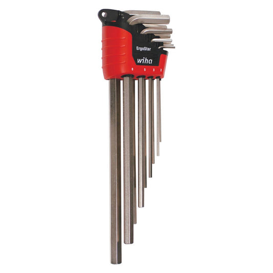 Wiha Metric Hex L-key Long Arm Set (9 Piece Set)