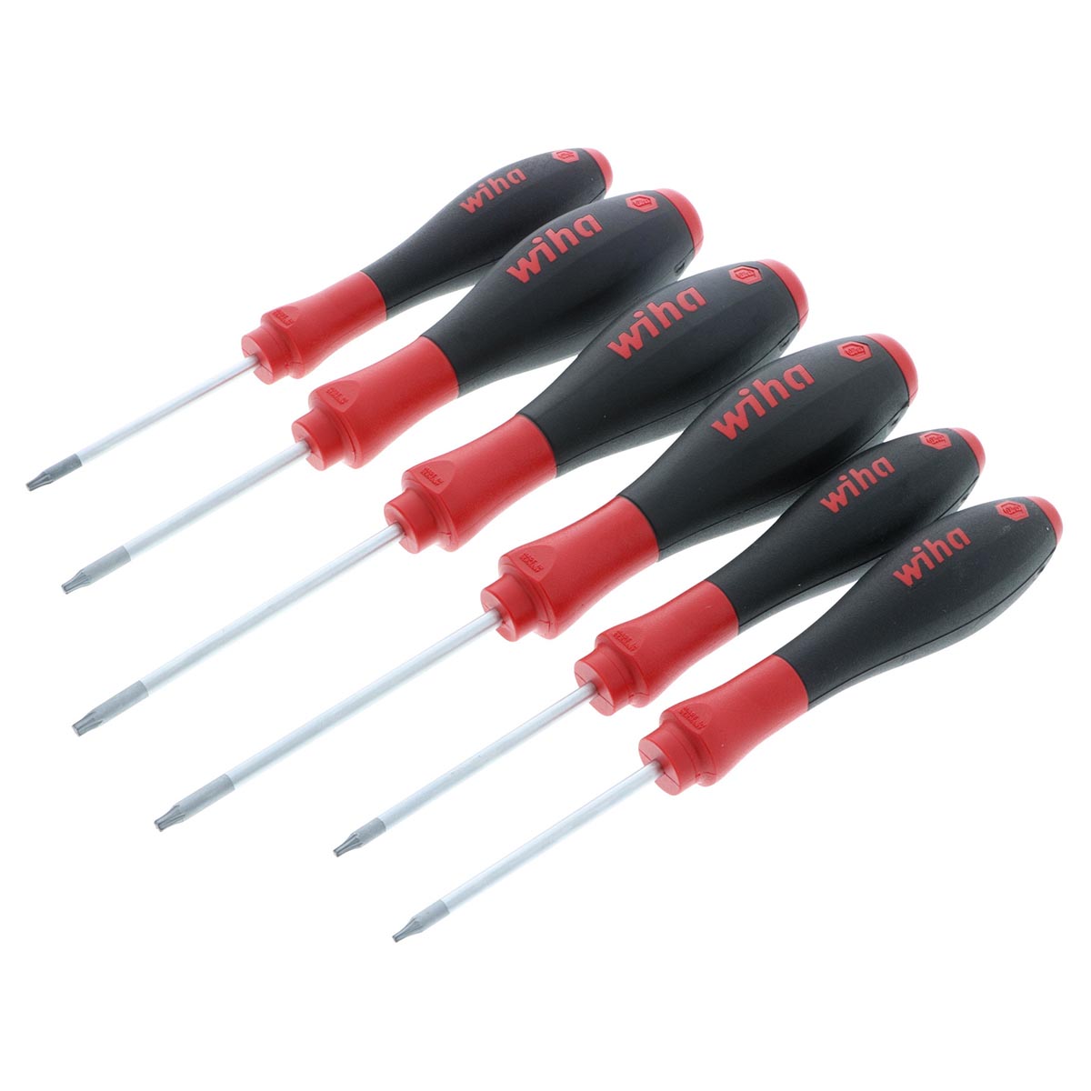 Wiha Softfinish Cushion Grip Torx Screwdriver Set (6 Piece Set)