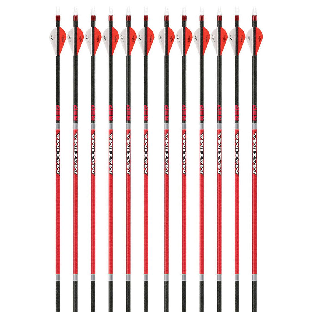 Carbon Express Maxima Red 32" Arrow Shafts (12-pack)