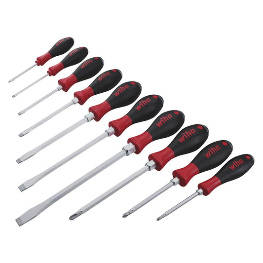 Wiha Softfinish Extra Heavy Duty Slotted/phillips Screwdriver Set (7 Piece Set)