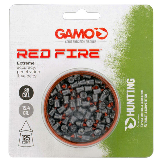 Gamo .22cal “red Fire” Pellets - 15.4 Grain (125 Count)