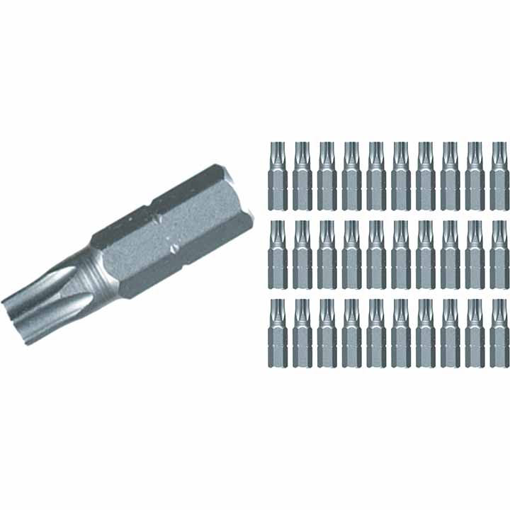 Wiha Torx Contractor Insert Bit T15 X 25mm  30 Pack