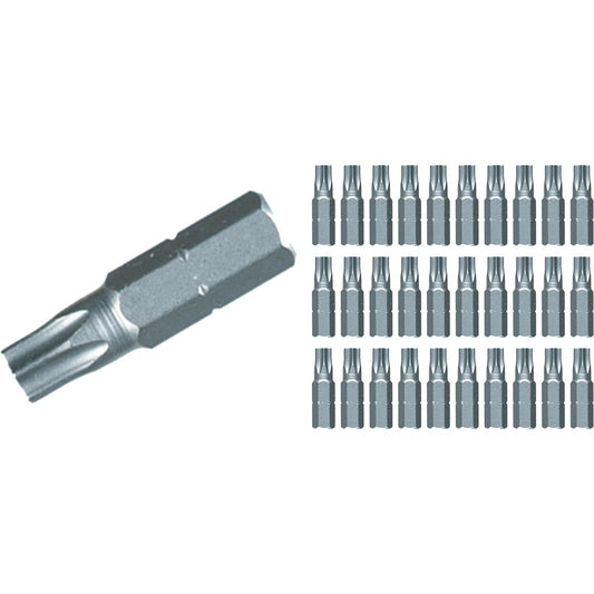 Wiha Torx Insert Bit T27 X 25mm - Contractor 30 Pack