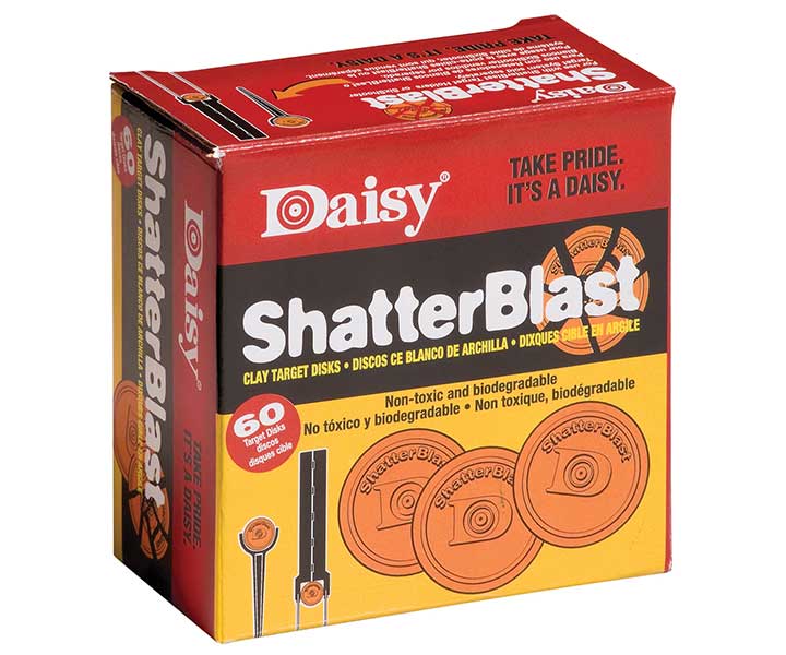 Daisy Shatterblast Refill Targets - 2" Disks (60 Count)