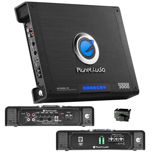 Planet Class D Monoblock Amplifer 3000w Anarchy Series