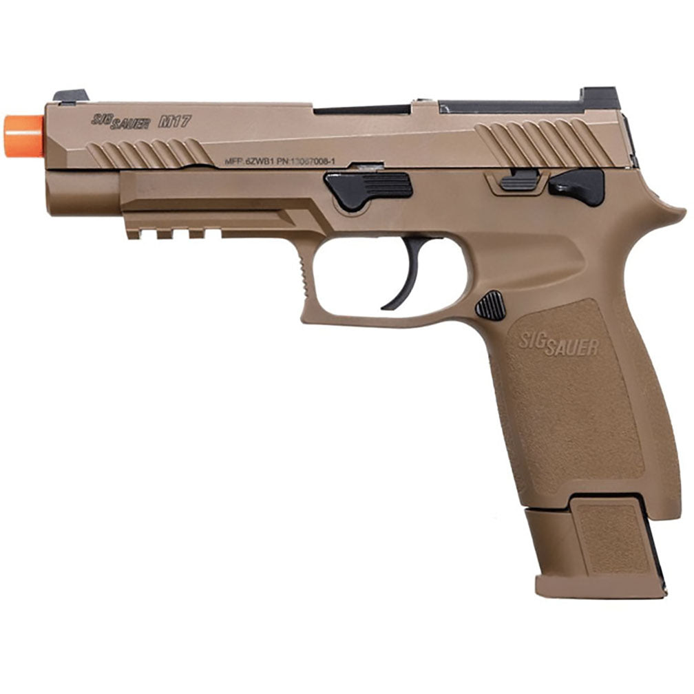 Sig Sauer Proforce Series M17 Blowback Airsoft Co2 Pistol - Tan