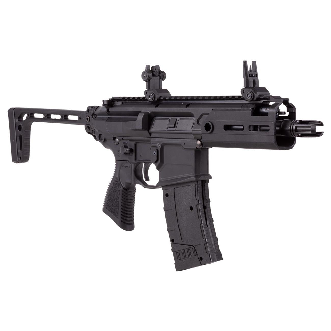 Sig Sauer Co2 Mcx Rattler Air Bb Rifle With 3-round Full Auto Burst