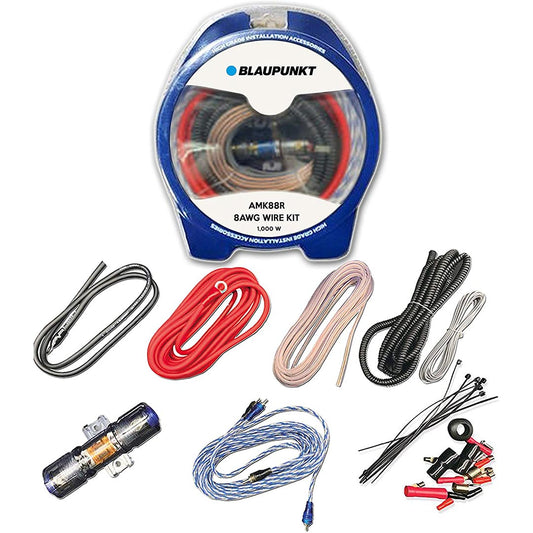 Blaupunkt 8-gauge Complete Amplifier Wire Kit