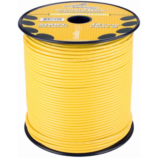 Audiopipe 12 Gauge 500ft Primary Wire Yellow