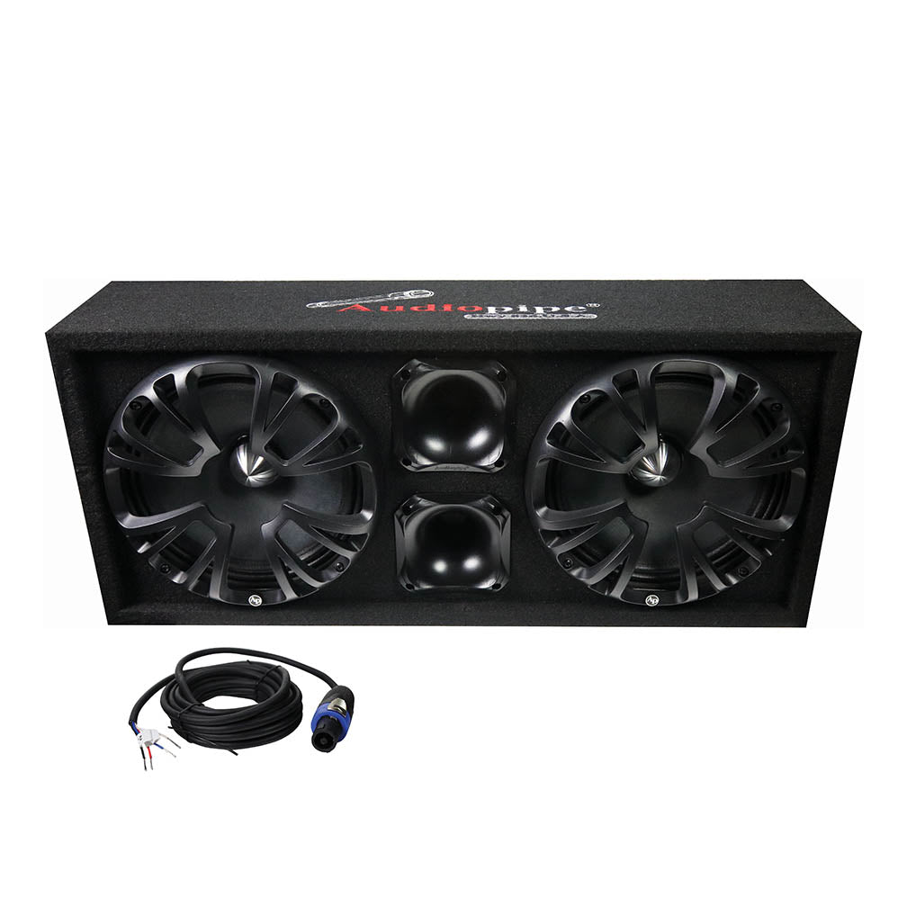 Audiopipe High Performance Sealed Enclosure 10" 600w Max