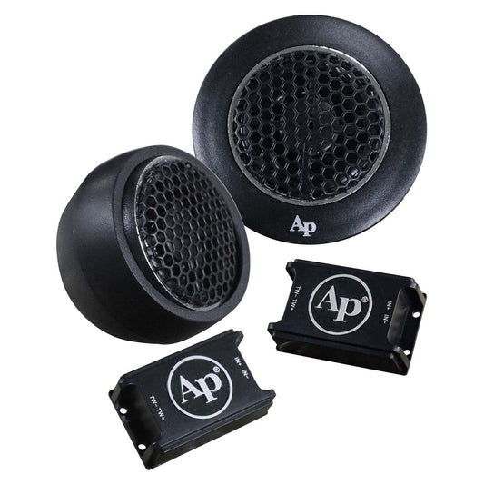 Audiopipe 1/2" Swivel Tweeter Pair 80 Watts Max Surface & Angle Mounting 4ohm