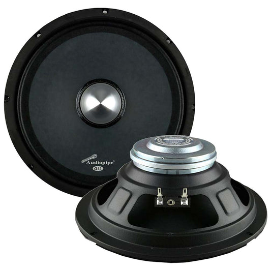 Audiopipe Low Mid Frequency Loudspeaker 8" 300 Max Power Each
