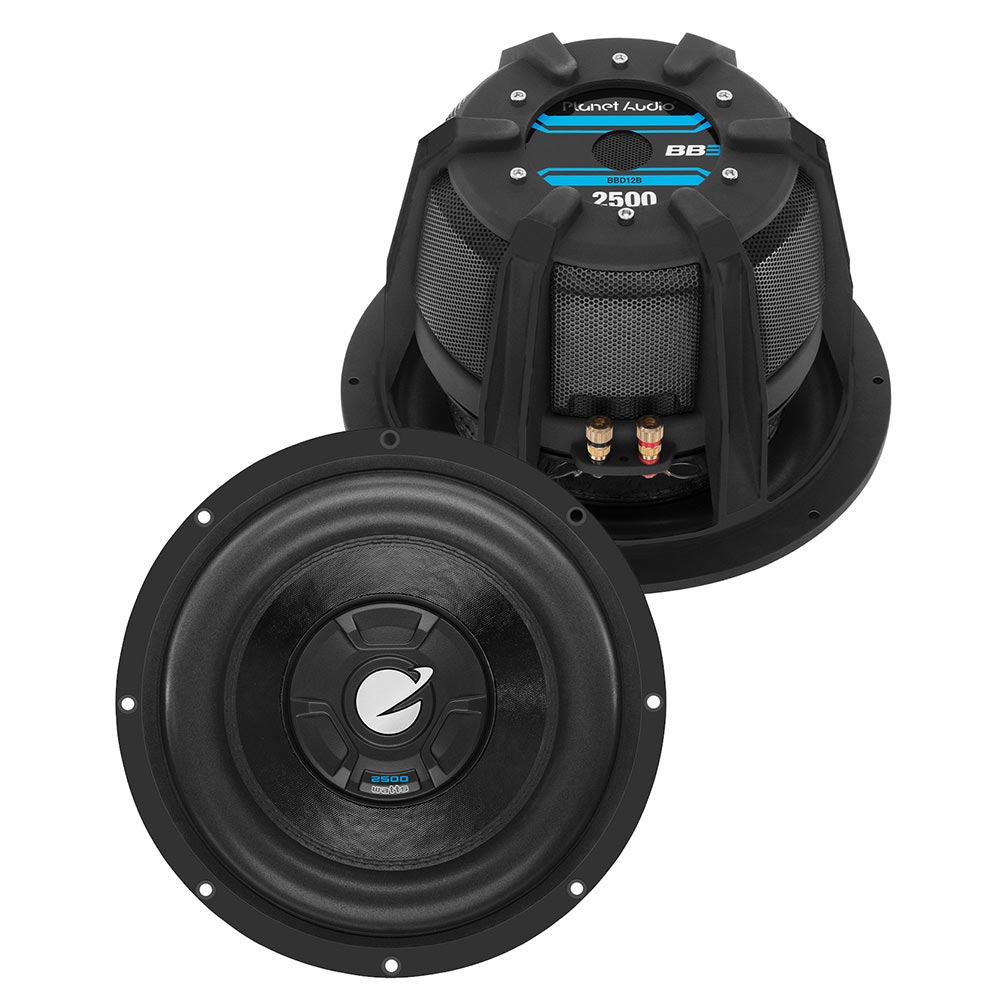 Planet Audio Big Bang 12" Woofer 2500 Watts Dual 4 Ohm