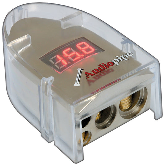 Battery Terminal Audiopipe With Digital Display