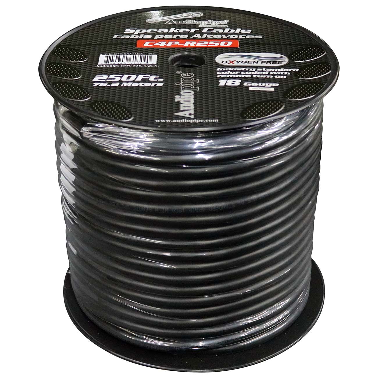 Audiopipe 9 Conductor 18 Gauge 250 Feet Speed Cable