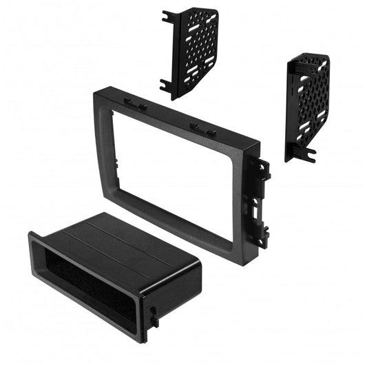 Fits Select 2004-08 Chrysler Dodge Jeep That Have  Built-in Navigation. Double Din W/pocket.