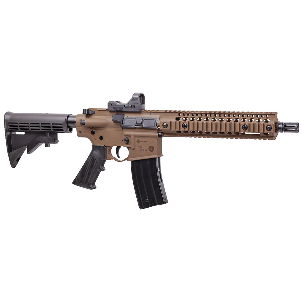 Crosman R1 Co2 Powered Full/semi-automatic Bb Rifle With Red Dot