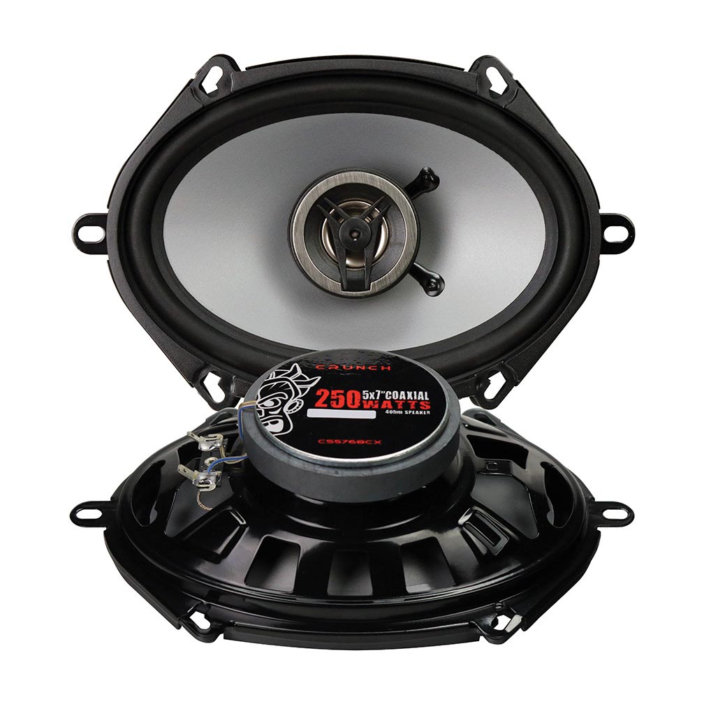 Crunch 5x7"-6x8" Coaxial Speaker 250w Max