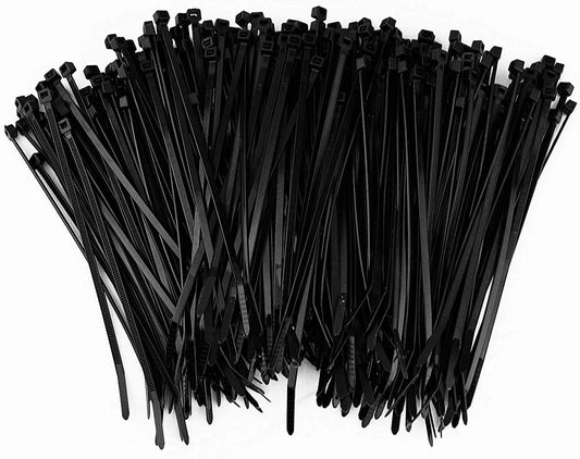 Xscorpion Wire Ties(ct6 - Bag Of 1000) 6" Black 1000 Pcs