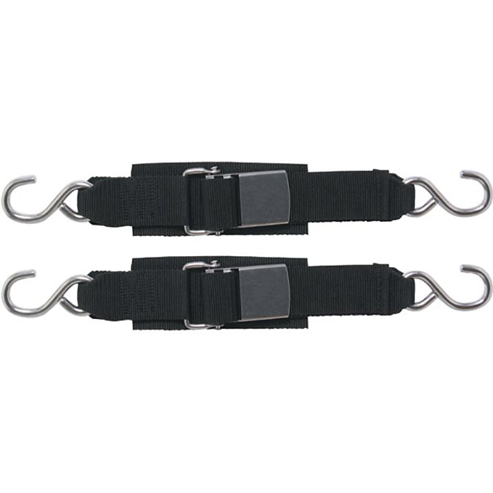 Boatbuckle Stainless Steel Kwik Lok Transom Tie-down (pair)