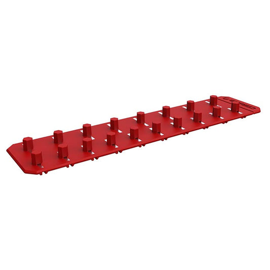 Ezred Flexible Magnetic Double 3/8" Socket Rail Red