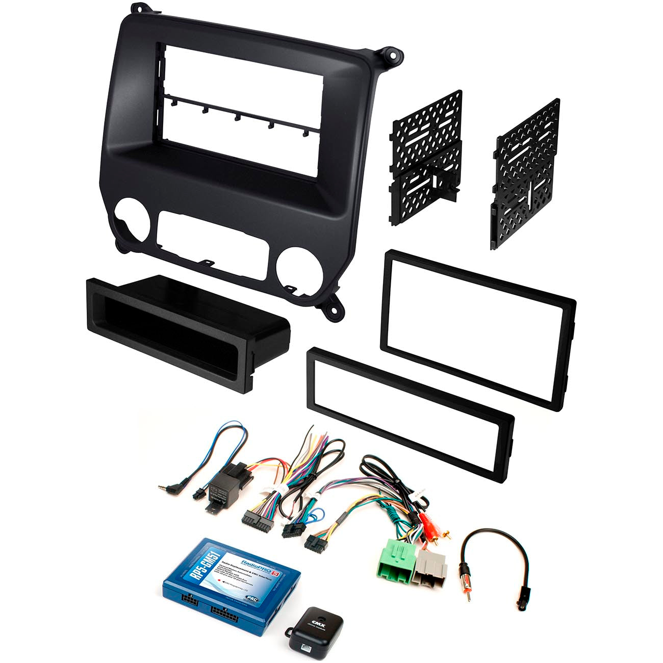 American International Installation Kit For 2014-2016 Chevy Silverado/gmc Sierra With Iradio Interfa