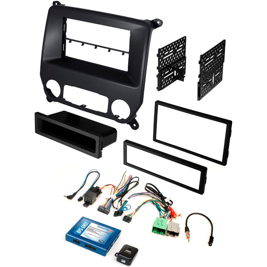 American International Installation Kit For 2014-2016 Chevy Silverado/gmc Sierra With Iradio Interfa