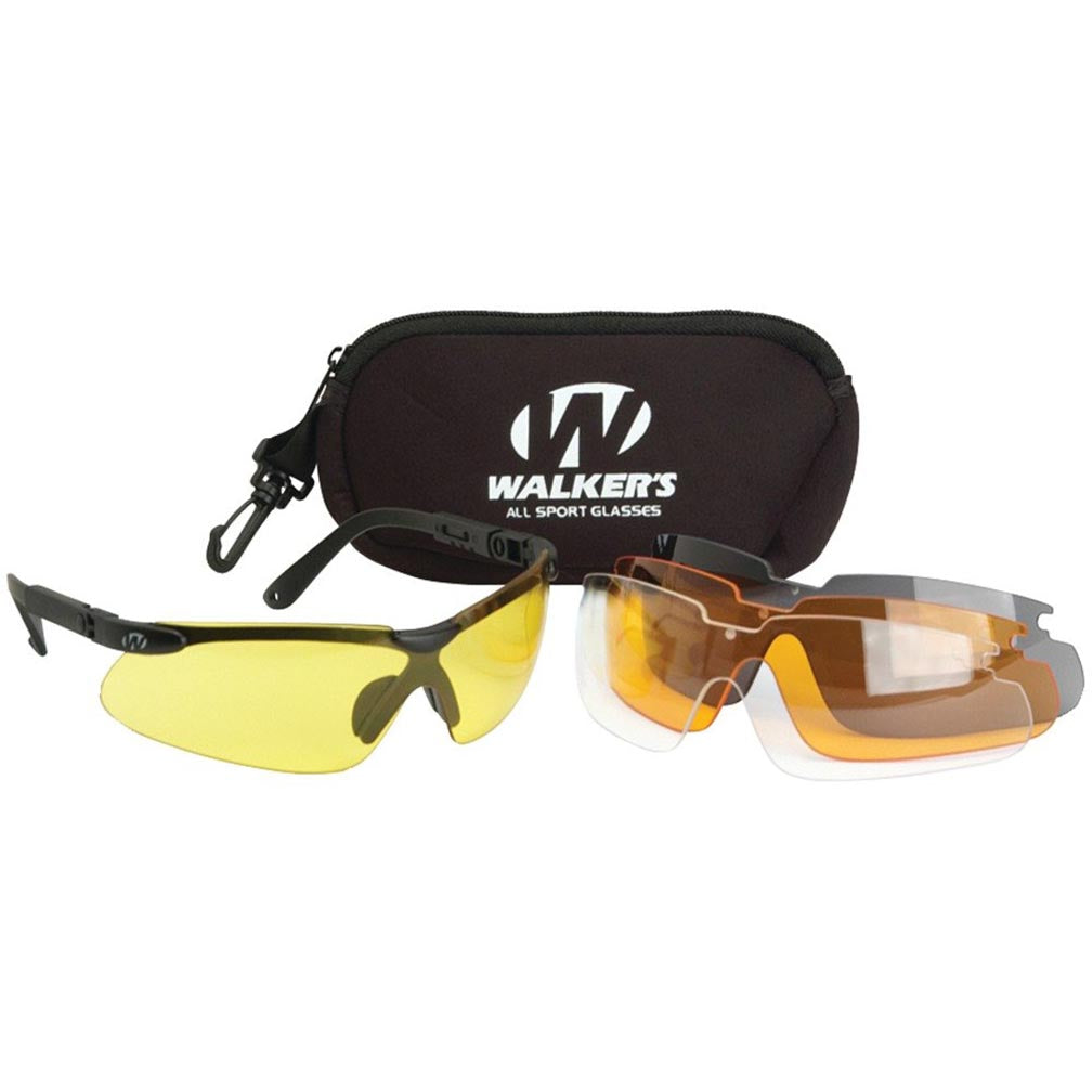 Walker's Sport Glasses With Interchangeable Lens