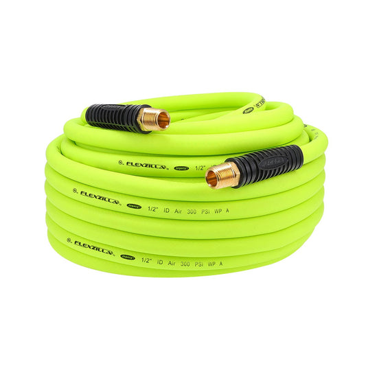 Flexzilla® Air Hose 1/2" X 100' 1/2" Mnpt Fittings Zillagreen®