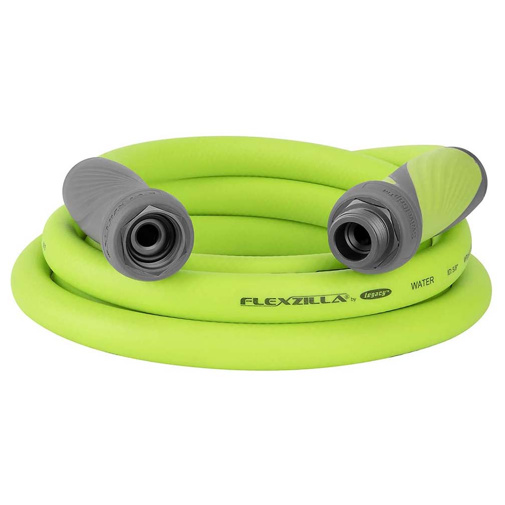 Flexzilla® Swivelgrip® Garden Lead-in Hose 5/8" X 10' 3/4" - 11 1/2 Ght Fittings Zillagreen®